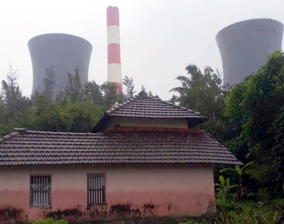 Adani's coal-power plant at Udupi, where angry locals have held a proposed expansion at bay. (via Adaniwatch)